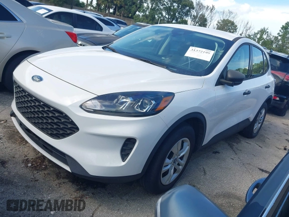 2021 Ford Escape S with VIN 1FMCU0F61MUA36822, listed as a IAAI auction lot 31372199 with 3,842 mi miles and . Bid and sale history available at DreamBid. Image 2.