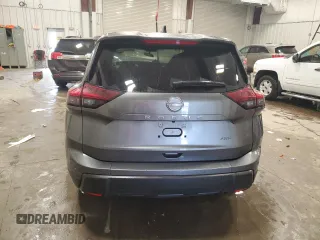 2024 Nissan Rogue S with VIN 5N1BT3AB9RC675595, listed as a Copart auction lot 54750205 with 31,556 mi miles and Salvage Title. Bid and sale history available at DreamBid. Image 6.