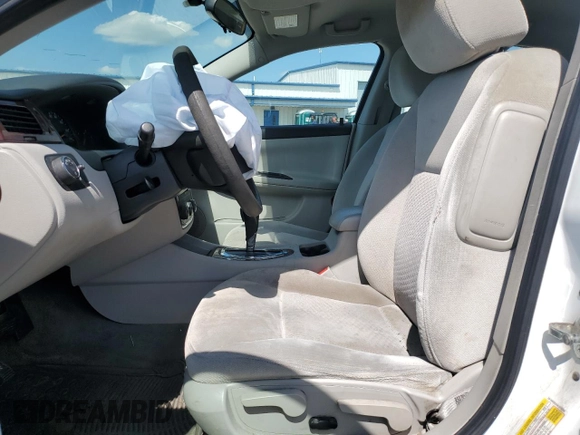 2011 Chevrolet Impala LS Fleet with VIN 2G1WF5EK9B1218745, listed as a Copart auction lot 52203825 with Not Provided miles and Salvage Title. Bid and sale history available at DreamBid. Image 7.
