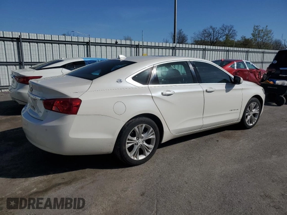 2014 Chevrolet Impala LT with VIN 2G1125S35E9207542, listed as a Copart auction lot 53874915 with 162,794 mi miles and Salvage Title. Bid and sale history available at DreamBid. Image 3.