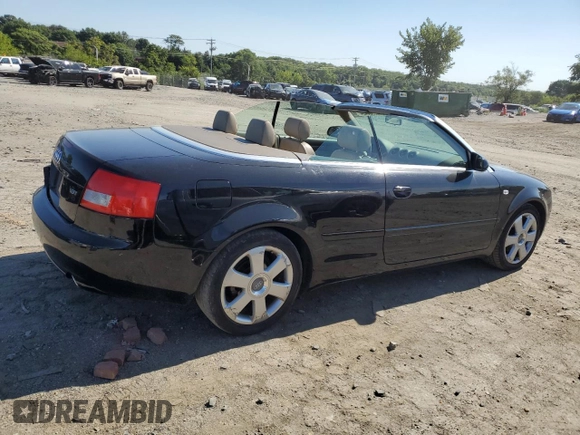 2004 Audi A4 1.8T with VIN WAUAC48H04K017417, listed as a Copart auction lot 66564454 with 120,014 mi miles and Salvage Title. Bid and sale history available at carsss.com. Image 3.