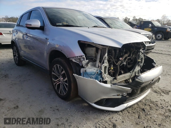 2017 Mitsubishi Outlander Sport ES 2.0 with VIN JA4AR3AU3HZ041589, listed as a Copart auction lot 66507212 with 75,768 mi miles. Bid and sale history available at carsss.com. Image 1.