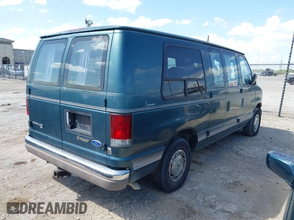 1995 Ford Econoline Cargo z VIN 1FDEE14Y9SHA29638, wystawiony jako IAAI lot #42528557 z przebiegiem Nie podano mil oraz . Historia ofert i sprzedaży dostępna na DreamBid. Obrazek 4.