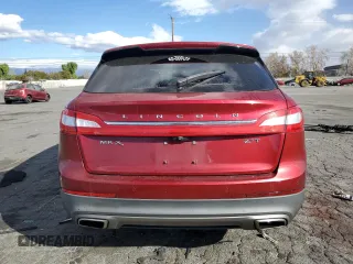 2017 Lincoln MKX Select with VIN 2LMPJ6KP5HBL15010, listed as a Copart auction lot 87696665 with 129,295 mi miles and Salvage Title. Bid and sale history available at carsss.com. Image 6.