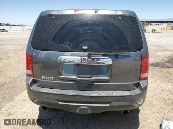2012 Honda Pilot EX-L with VIN 5FNYF3H58CB037421, listed as a Copart auction lot 57116815 with 194,624 mi miles and Salvage title. Bid and sale history available at DreamBid. Image 6.