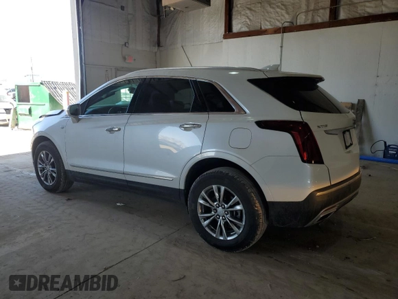 2020 Cadillac XT5 Premium Luxury FWD with VIN 1GYKNCRS9LZ235779, listed as a Copart auction lot 47775965 with 59,501 mi miles and Salvage Title. Bid and sale history available at carsss.com. Image 2.