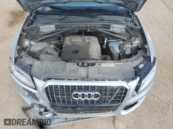 2013 Audi Q5 Premium Plus with VIN WA1LFAFP5DA042177, listed as a Copart auction lot 59809615 with 103,071 mi miles and Salvage title. Bid and sale history available at DreamBid. Image 11.