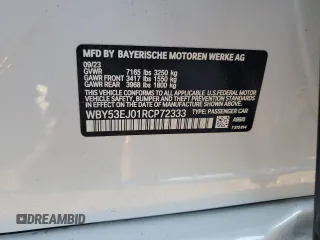2024 BMW i7 xDrive60 z VIN WBY53EJ01RCP72333, wystawiony jako Copart lot #82242244 z przebiegiem Nie podano mil oraz Szkoda całkowita • Salvage title. Historia ofert i sprzedaży dostępna na DreamBid. Obrazek 12.