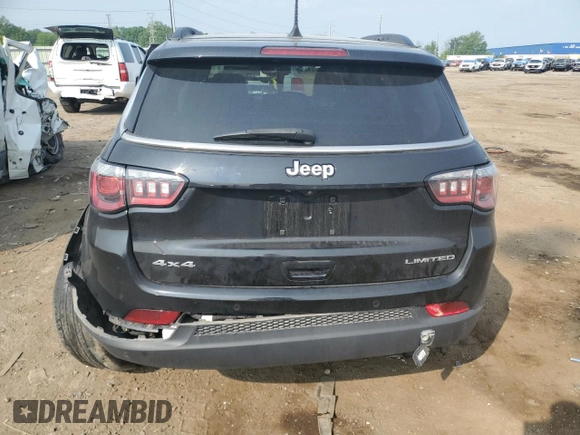 2022 Jeep Compass High Altitude with VIN 3C4NJDCB2NT120903, listed as a Copart auction lot 59476795 with 45,620 mi miles and Salvage title. Bid and sale history available at DreamBid. Image 6.