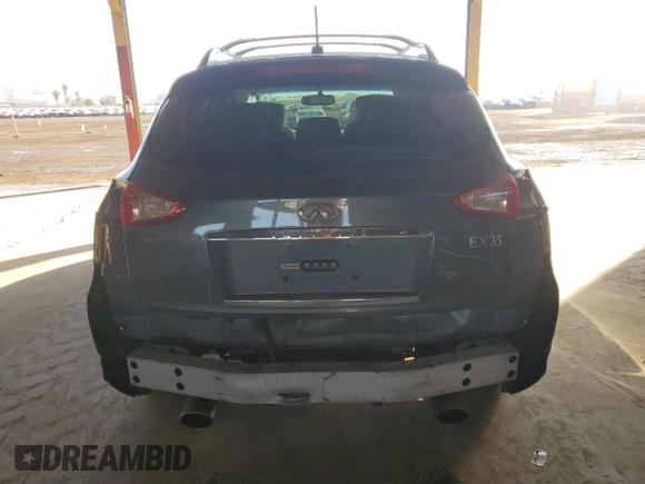 2008 Infiniti EX Journey with VIN JNKAJ09F28M361886, listed as a Copart auction lot 87043644 with 129,125 mi miles and Salvage Title. Bid and sale history available at DreamBid. Image 6.