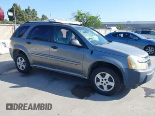 2005 Chevrolet Equinox LS with VIN 2CNDL13F656160747, listed as a IAAI auction lot 42054793 with 156,479 mi miles. Bid and sale history available at carsss.com. Image 1.