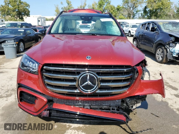 2024 Mercedes-Benz GLS 450 with VIN 4JGFF5KE0RB120067, listed as a Copart auction lot 68669414 with 7,581 mi miles and Salvage Title. Bid and sale history available at DreamBid. Image 5.