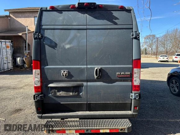 2020 Ram ProMaster Cargo with VIN 3C6URVJG1LE116990, listed as a Copart auction lot 53966915 with 61,813 mi miles and Clean Title. Bid and sale history available at carsss.com. Image 15.
