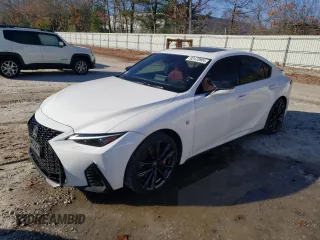 2023 Lexus IS 300 F Sport z VIN JTHG81F24P5050823, wystawiony jako Copart lot #82470904 z przebiegiem 34 940 mil mil oraz Szkoda całkowita • Salvage title. Historia ofert i sprzedaży dostępna na DreamBid. Obrazek 1.