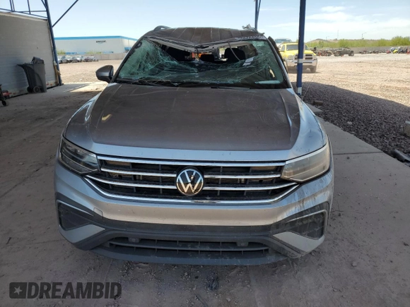 2024 Volkswagen Tiguan S with VIN 3VVRB7AX2RM116026, listed as a Copart auction lot 59060825 with 11,828 mi miles and Salvage title. Bid and sale history available at DreamBid. Image 5.