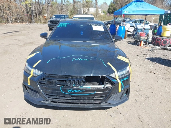 2019 Audi A7 Prestige with VIN WAUV2AF27KN028931, listed as a IAAI auction lot 42042526 with 50,581 mi miles and . Bid and sale history available at DreamBid. Image 12.