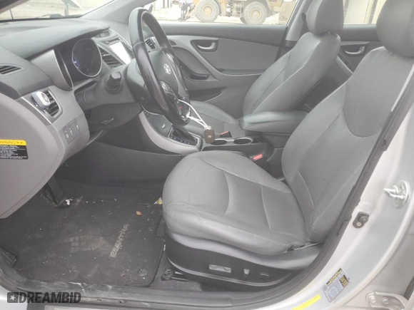 2014 Hyundai Elantra SE with VIN KMHDH4AE2EU090212, listed as a Copart auction lot 51579545 with 92,656 mi miles and Salvage Title. Bid and sale history available at carsss.com. Image 7.