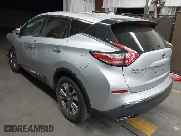 2016 Nissan Murano S with VIN 5N1AZ2MG2GN110635, listed as a IAAI auction lot 42061480 with 161,294 mi miles and . Bid and sale history available at carsss.com. Image 3.
