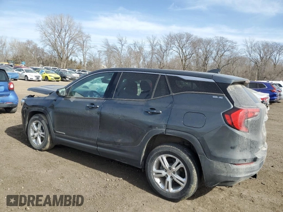 2020 GMC Terrain SLE with VIN 3GKALTEVXLL201207, listed as a Copart auction lot 49579025 with 60,033 mi miles and Salvage title. Bid and sale history available at DreamBid. Image 2.