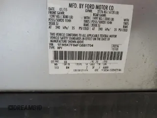 2015 Ford Explorer Limited z VIN 1FM5K7F84FGB81704, wystawiony jako Copart lot #56154955 z przebiegiem 149 372 mil mil oraz Szkoda całkowita • Salvage title. Historia ofert i sprzedaży dostępna na DreamBid. Obrazek 14.