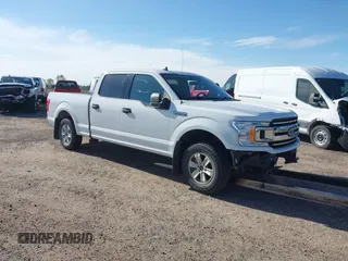 2019 Ford F-150 XL with VIN 1FTFW1E50KKC72073, listed as a IAAI auction lot 42140677 with Not provided miles and . Bid and sale history available at DreamBid. Image 1.