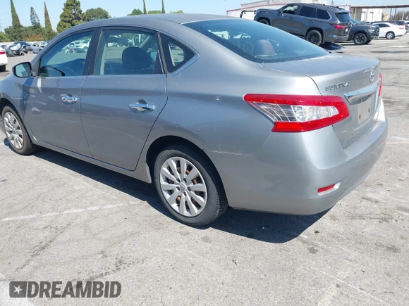 2014 Nissan Sentra SV with VIN 3N1AB7AP6EY326193, listed as a IAAI auction lot 42223971 with 100,669 mi miles and . Bid and sale history available at DreamBid. Image 3.