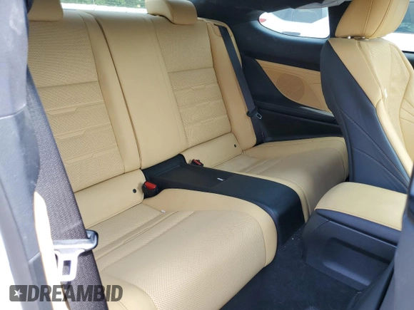 2017 Lexus RC 200t with VIN JTHHA5BC9H5007109, listed as a Copart auction lot 60424705 with 52,543 mi miles and Salvage title. Bid and sale history available at DreamBid. Image 10.