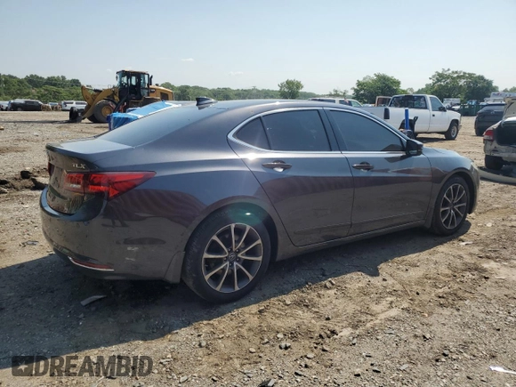 2016 Acura TLX Advance with VIN 19UUB2F76GA011361, listed as a Copart auction lot 63658805 with 174,117 mi miles and Salvage title. Bid and sale history available at DreamBid. Image 3.