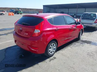 2012 Hyundai Accent GS with VIN KMHCT5AE6CU030446, listed as a IAAI auction lot 42477404 with 186,220 mi miles and . Bid and sale history available at DreamBid. Image 4.
