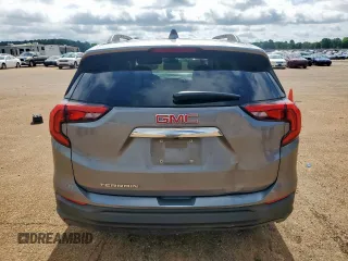 2020 GMC Terrain SLE with VIN 3GKALMEV8LL180783, listed as a Copart auction lot 60984115 with 125,021 mi miles and Salvage title. Bid and sale history available at DreamBid. Image 6.