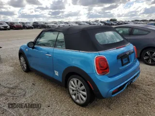 2018 MINI Convertible Cooper S with VIN WMWWG9C55J3E39003, listed as a Copart auction lot 78826004 with 30,147 mi miles and Non Repairable. Bid and sale history available at carsss.com. Image 2.