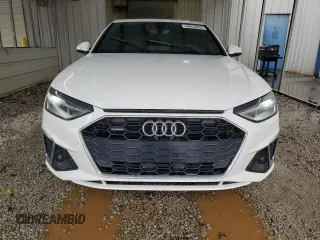 2021 Audi A4 S line Premium with VIN WAUDAAF41MA061966, listed as a Copart auction lot 48453555 with 37,794 mi miles and Salvage Title. Bid and sale history available at DreamBid. Image 5.