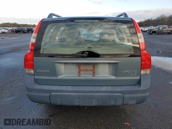 2002 Volvo V70 with VIN YV1SZ58D321079092, listed as a Copart auction lot 43993605 with Not provided miles and Clean title. Bid and sale history available at DreamBid. Image 6.