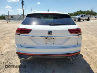 2023 Volkswagen Atlas SE with VIN 1V2DC2CA4PC214280, listed as a Copart auction lot 55832815 with 28,163 mi miles and Salvage title. Bid and sale history available at DreamBid. Image 6.