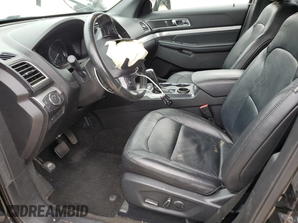 2017 Ford Explorer XLT with VIN 1FM5K7D82HGB29834, listed as a Copart auction lot 52032405 with 115,881 mi miles and Salvage title. Bid and sale history available at DreamBid. Image 7.