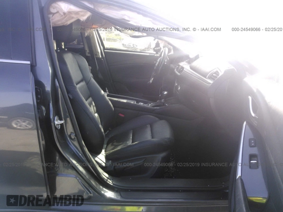 2016 Mazda Mazda6 i Touring with VIN JM1GJ1V51G1469446, listed as a IAAI auction lot 24549066 with 40,606 mi miles. Bid and sale history available at carsss.com. Image 5.