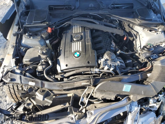 2011 BMW 3 Series 335is with VIN WBAKG1C51BE362679, listed as a Copart auction lot 43506475 with 223,303 mi miles and Salvage Title. Bid and sale history available at carsss.com. Image 13.