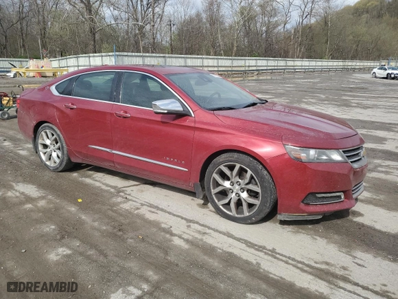 2014 Chevrolet Impala LTZ with VIN 1G1155S32EU121891, listed as a Copart auction lot 53575835 with 179,170 mi miles and Salvage Title. Bid and sale history available at carsss.com. Image 4.
