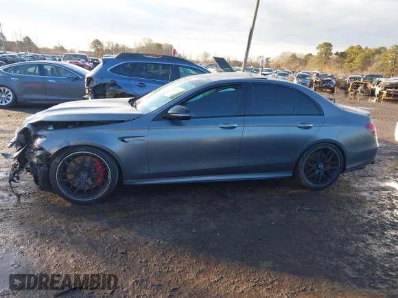 2020 Mercedes-Benz E-Class AMG E 63 S with VIN WDDZF8KB9LA703250, listed as a IAAI auction lot 41471912 with 67,273 mi miles. Bid and sale history available at carsss.com. Image 14.