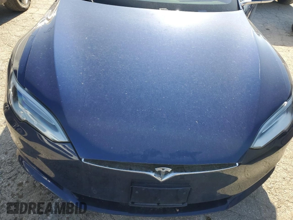 2017 Tesla Model S 100D with VIN 5YJSA1E22HF209498, listed as a Copart auction lot 45670954 with Not provided miles and Salvage title. Bid and sale history available at DreamBid. Image 11.