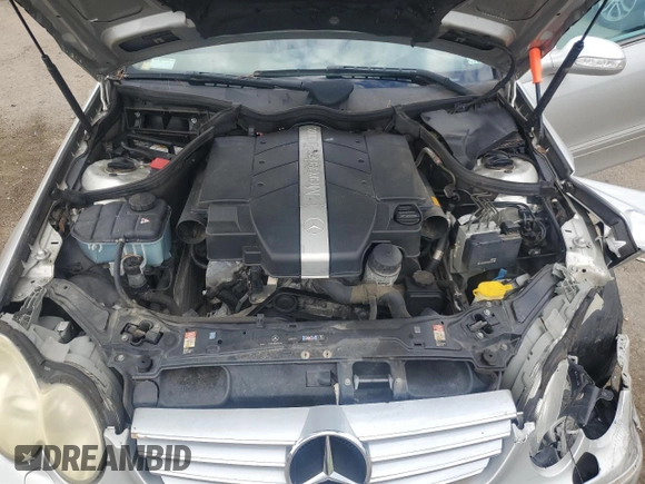 2004 Mercedes-Benz CLK 320 with VIN WDBTK65GX4T017827, listed as a Copart auction lot 71733924 with 139,585 mi miles and Salvage Title. Bid and sale history available at DreamBid. Image 11.