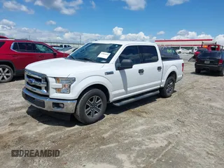 2017 Ford F-150 XL with VIN 1FTEW1CF2HFB53224, listed as a IAAI auction lot 41965848 with 148,882 mi miles. Bid and sale history available at carsss.com. Image 17.