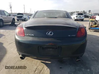 2004 Lexus SC 430 with VIN JTHFN48Y440056668, listed as a Copart auction lot 75207874 with 189,786 mi miles and Clean Title. Bid and sale history available at carsss.com. Image 6.