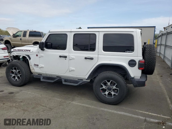 2019 Jeep Wrangler Unlimited Rubicon with VIN 1C4HJXFG6KW642011, listed as a Copart auction lot 53132185 with 67,435 mi miles and Salvage title. Bid and sale history available at DreamBid. Image 2.