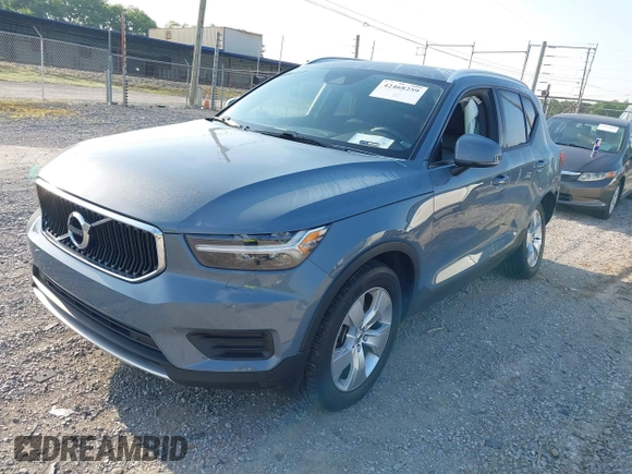 2022 Volvo XC40 Momentum with VIN YV4162UK3N2758515, listed as a IAAI auction lot 42468259 with 50,132 mi miles and . Bid and sale history available at DreamBid. Image 17.