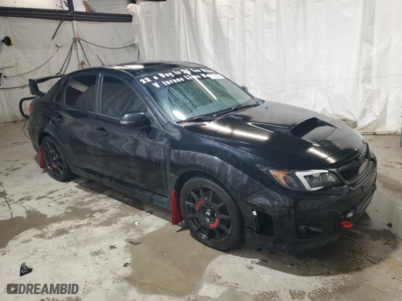 2014 Subaru Impreza Sedan WRX WRX STI Limited with VIN JF1GV8J65EL002324, listed as a Copart auction lot 73196554 with 112,817 mi miles and Salvage Title. Bid and sale history available at carsss.com. Image 4.