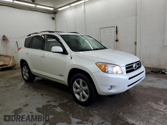 2008 Toyota RAV4 Ltd with VIN JTMZK31V885018208, listed as a Copart auction lot 52377905 with 180,359 mi miles and Salvage Title. Bid and sale history available at carsss.com. Image 4.