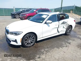 2019 BMW 3 Series 330i xDrive with VIN WBA5R7C54KAJ79214, listed as a IAAI auction lot 42001361 with 103,265 mi miles. Bid and sale history available at carsss.com. Image 19.