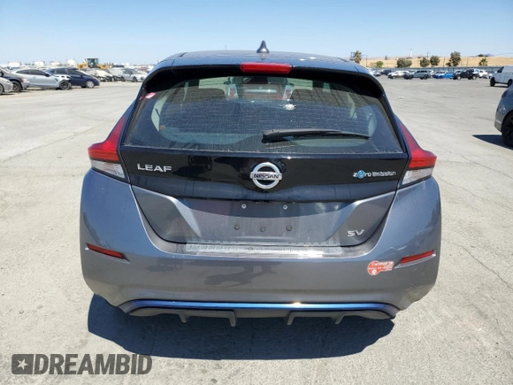 2018 Nissan LEAF SL with VIN 1N4AZ1CP7JC306403, listed as a Copart auction lot 65481895 with 98,724 mi miles and Clean title. Bid and sale history available at DreamBid. Image 6.