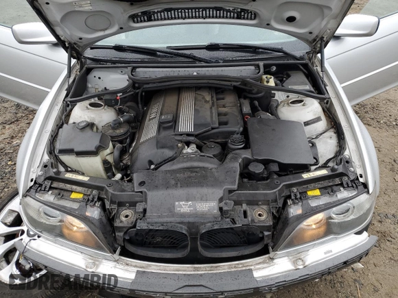 2005 BMW 3 Series 330Ci with VIN WBABW53465PL48609, listed as a Copart auction lot 72857584 with 106,207 mi miles and Salvage Title. Bid and sale history available at carsss.com. Image 12.